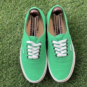 Vans- Lime Green size 7.5 men/9 women GREAT CONDITION!!